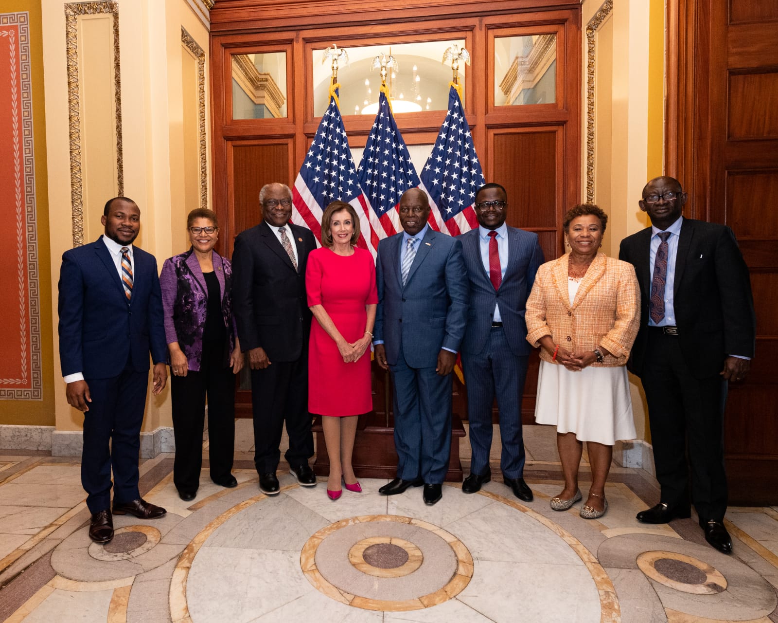 Year Of Return: Ghana's Ambassador To The US Visits Speaker Pelosi Ahead of Historical Trip
